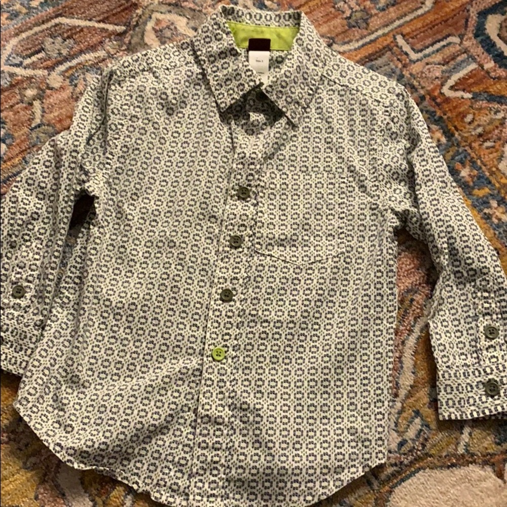 Toddler boy button down
